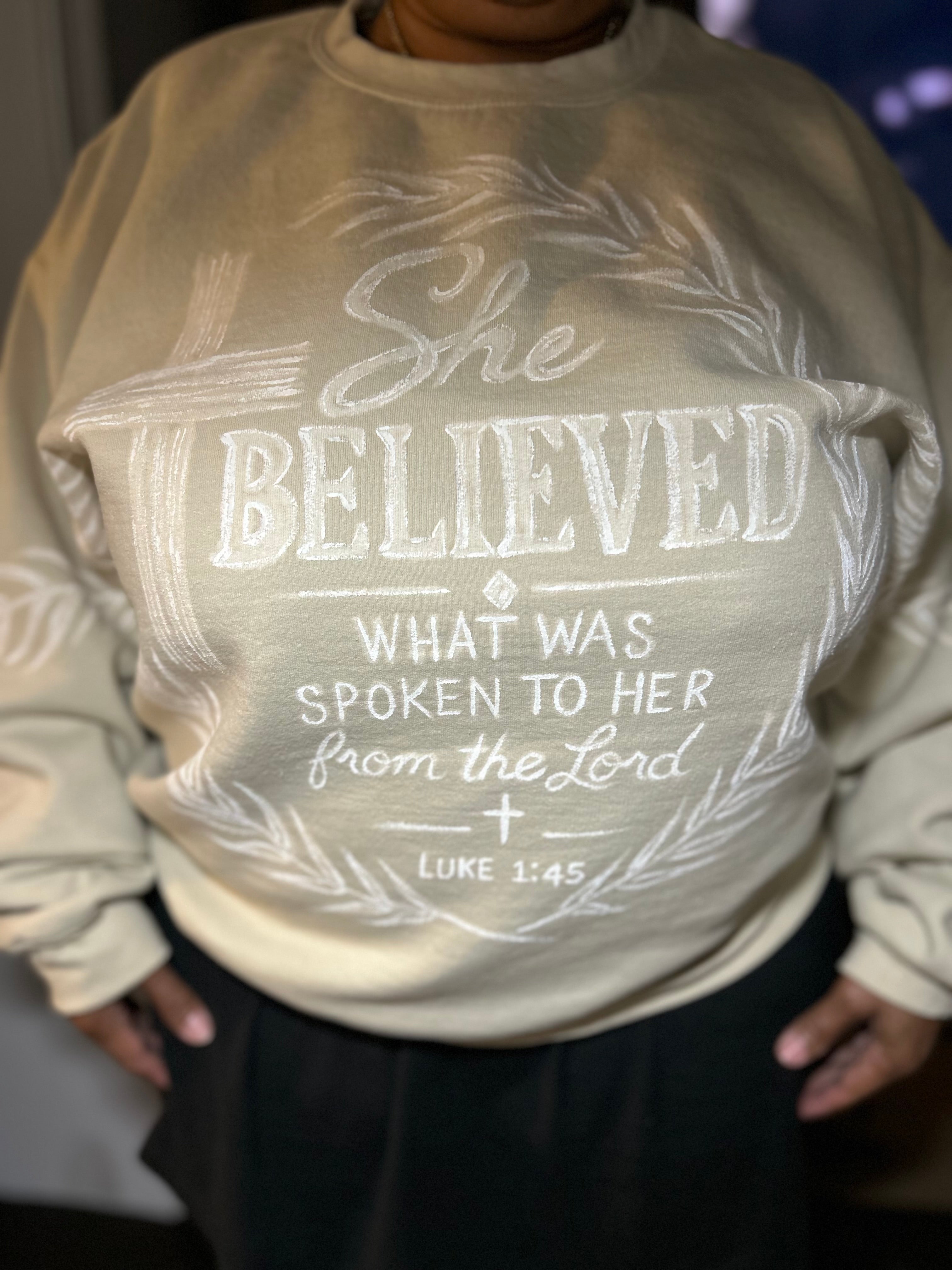 “Blessed is she who believed”