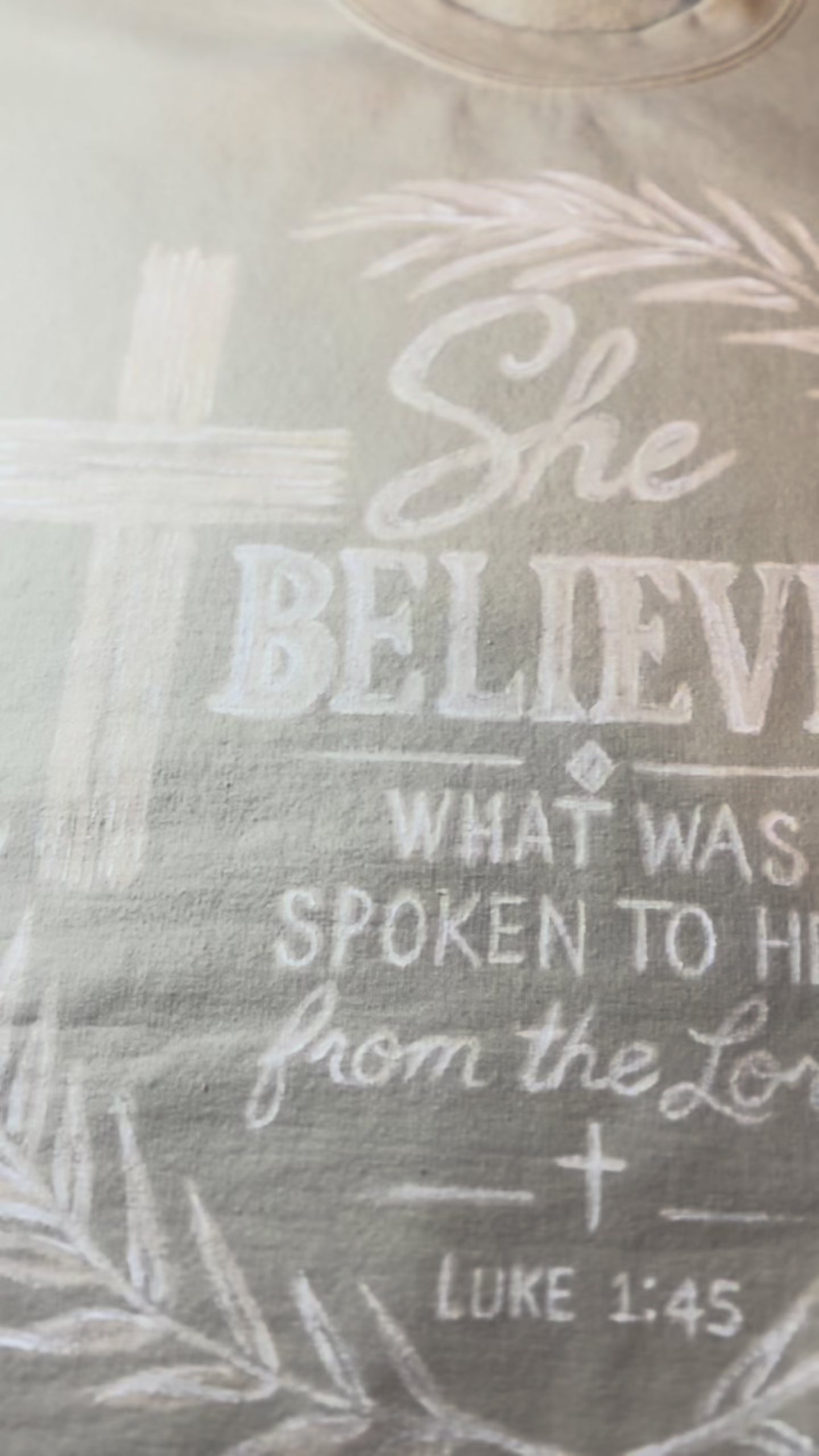 “Blessed is she who believed”
